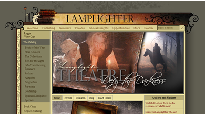 Lamplighter Publishing Website